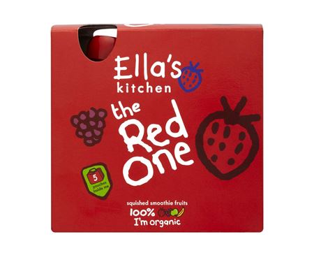 The Red One, Fruit Smoothie, Ella's Kitchen (5 x 90g)