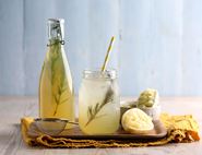 Bergamot, Ginger & Rosemary Lemonade