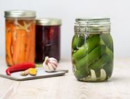 Fermented Fennel & Garlic Cucumbers