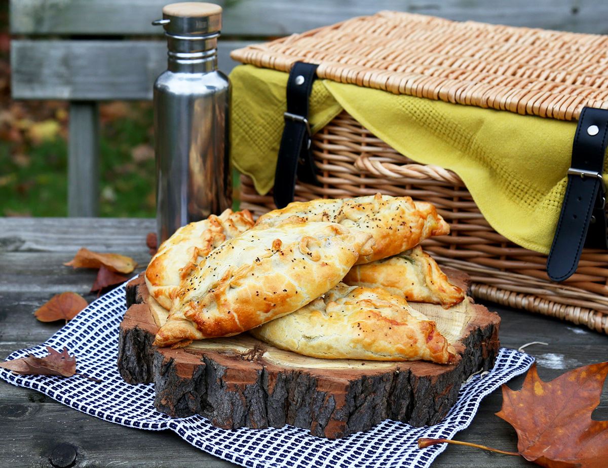 Bacon, Celeriac & Brie Pasties