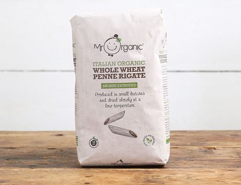 whole wheat penne rigate mr organic