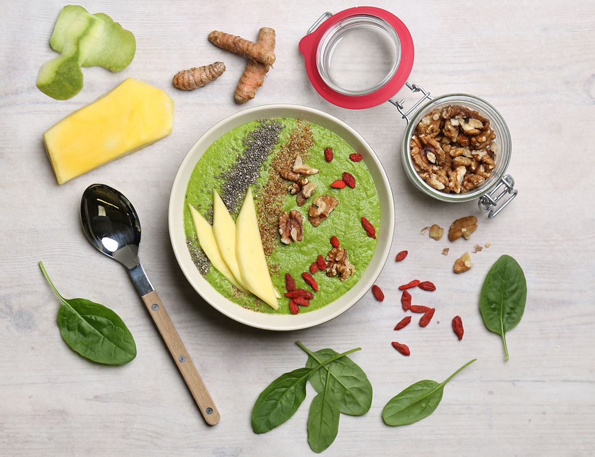 Green Smoothie Breakfast Bowl