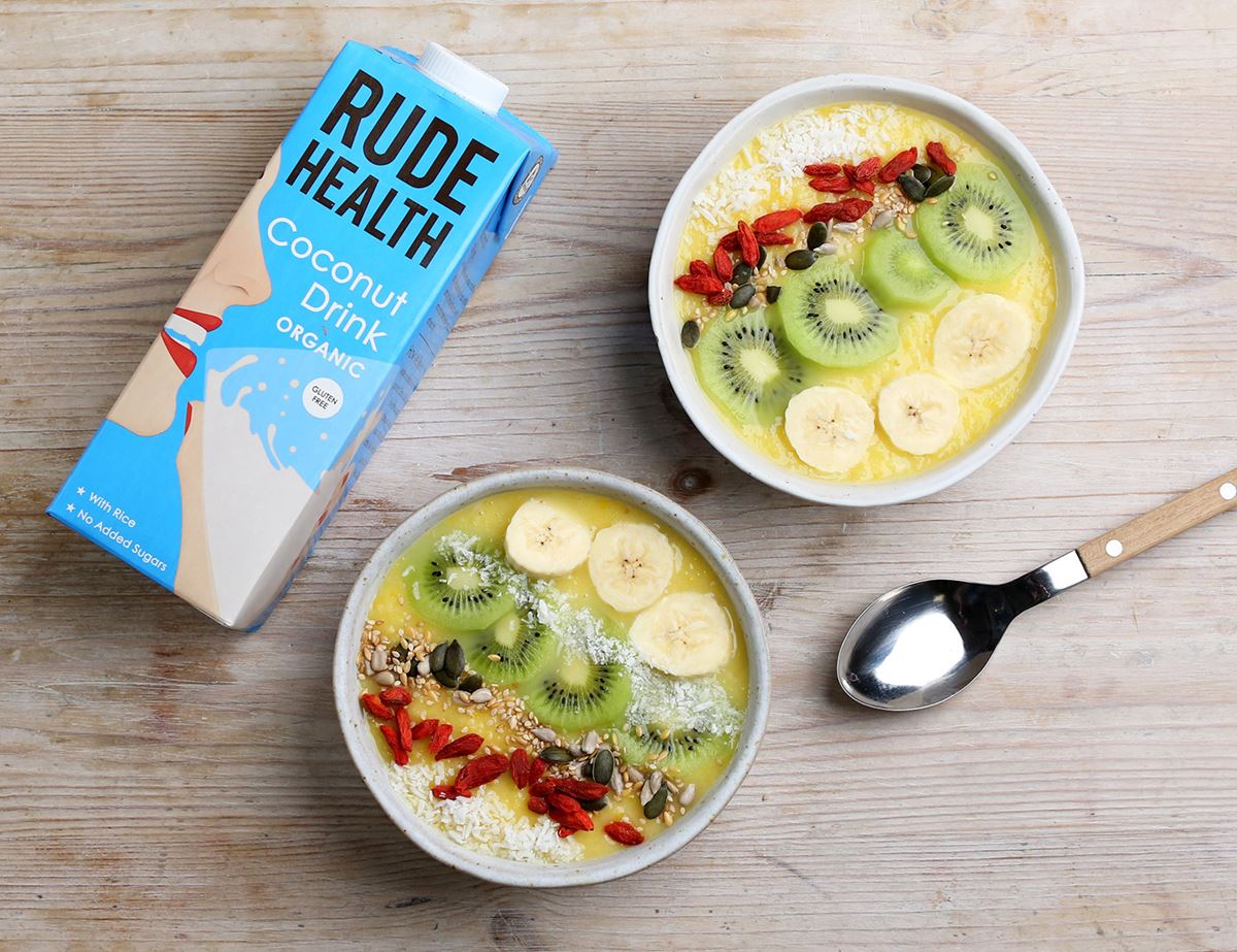 Mango, Pineapple & Banana Smoothie Bowl