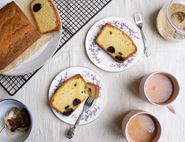 Prune & Almond Loaf Cake