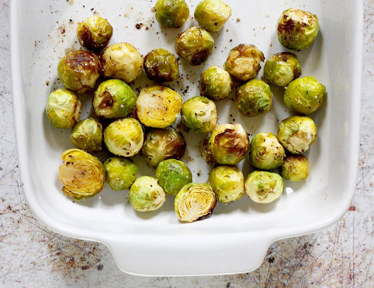 Simple Roast Brussels Sprouts