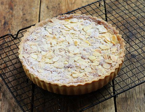 Prune & Almond Tart, Organic, Famous Hedgehog Bakery (725g)