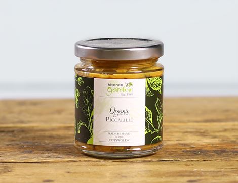 organic piccalilli kitchen garden