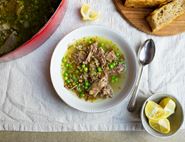 Leftover Lamb & Lentil Broth