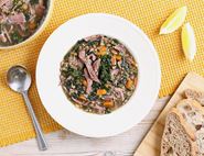 Leftover Lamb & Lentil Broth