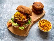 Quinoa & Sweet Potato Veggie Burgers