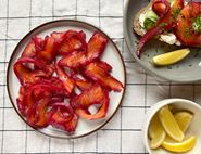 Gin & Beetroot Cured Salmon