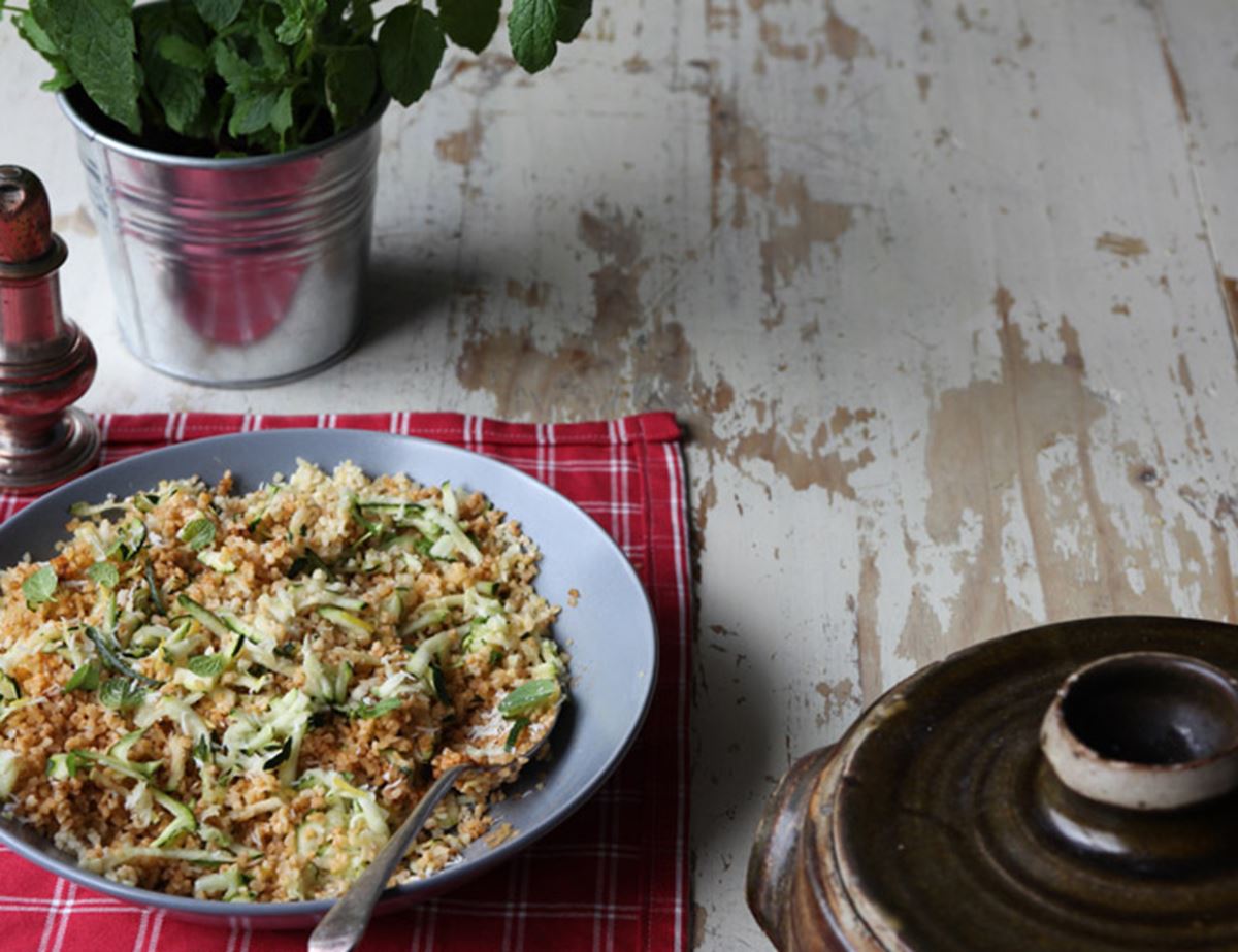 Curried Coconut Courgette Couscous