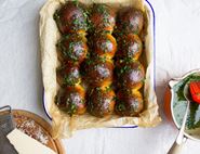 Cheesy Wild Garlic Dough Balls