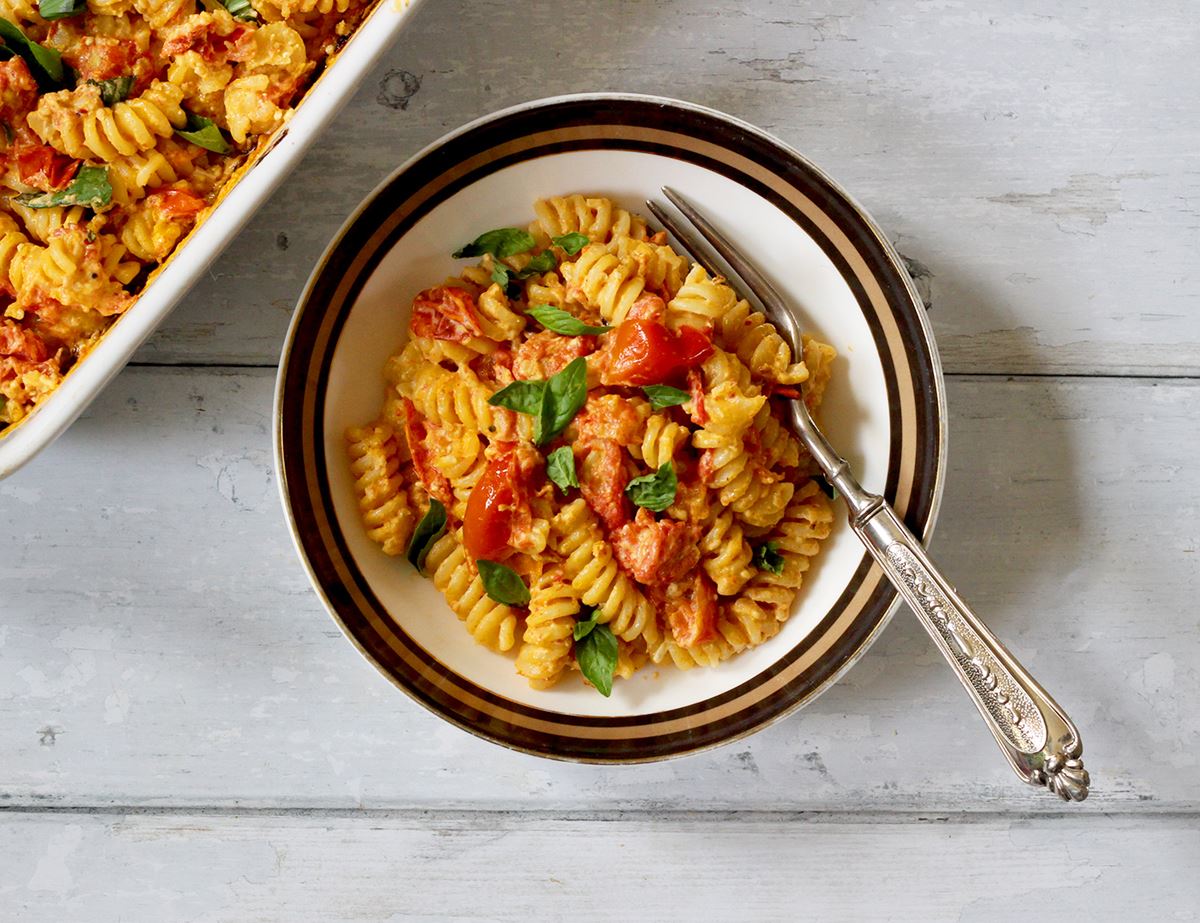 Baked Feta & Cherry Tomato Pasta