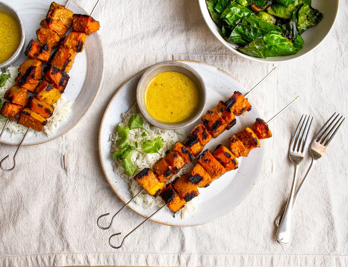 Satay Squash Skewers