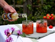 Crushed Strawberry & Ginger Mule