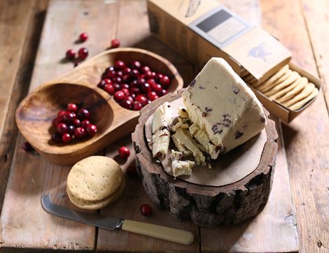 Wensleydale with Cranberries, Organic, Lye Cross Farm (300g)