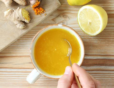 Lemon, Ginger & Turmeric Tea Cubes