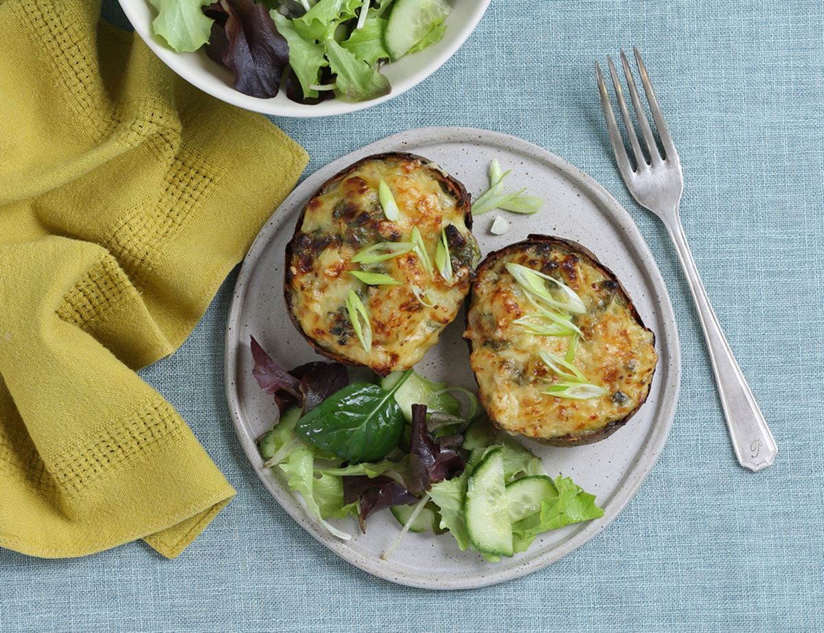 Welsh Rarebit Jacket Potatoes