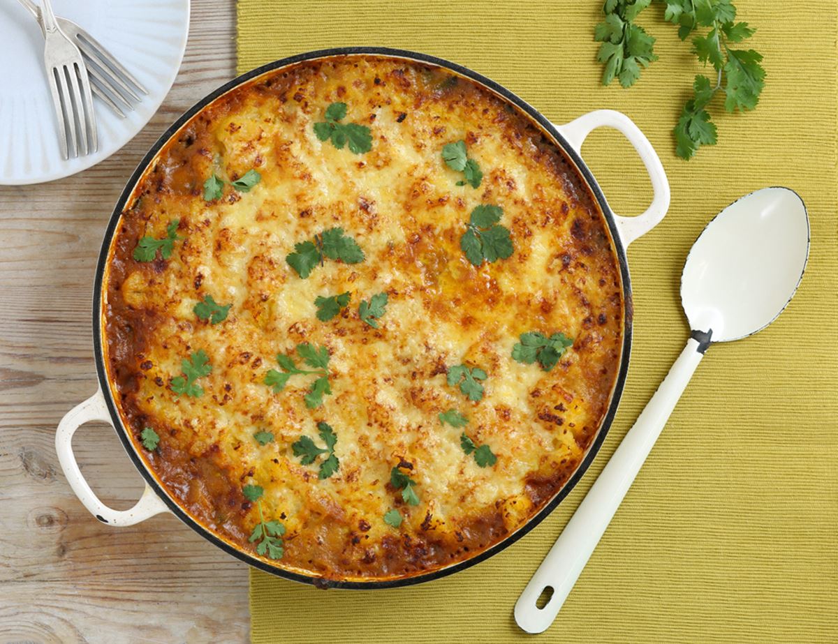 Spiced Veggie Shepherd's Pie