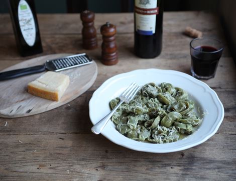 Green Tortelloni with Cheese & Spinach, Biona (250g)