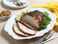 Coronation Roast Turkey Breast with Mango Salsa