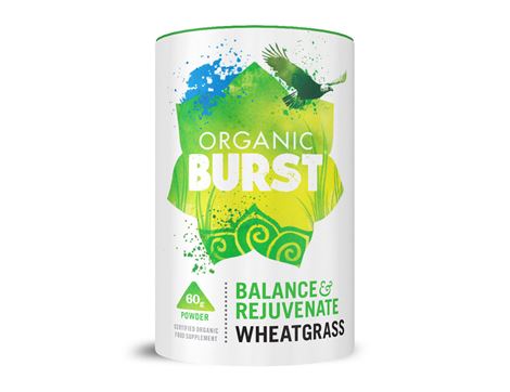 Wheatgrass Powder, Organic Burst (60g)