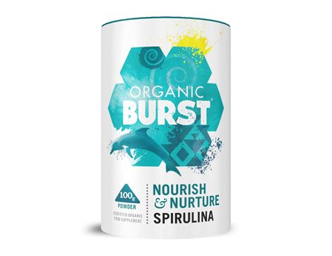 Spirulina Powder, Organic Burst (100g)