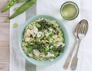 Broad Bean, Lemon & Mint Risotto