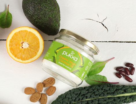 Virgin Coconut Oil, Organic, Pukka (300g)