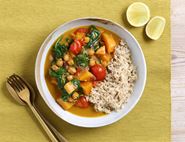 Creamy Coconut, Squash & Chickpea Curry