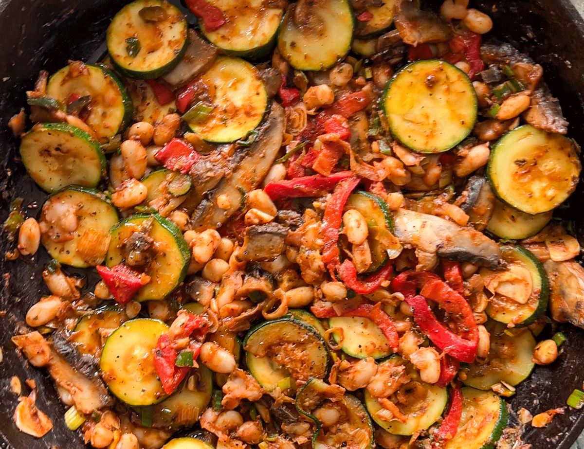 One-Pan Breakfast Veg Medley