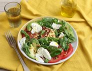 Tomato, Mozzarella & Avocado Salad