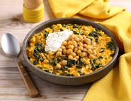 Golden Chickpea & Lentil Rice Soup