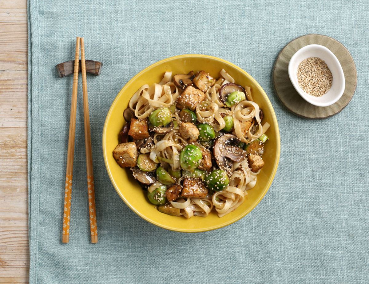 Teriyaki Tofu & Winter Veg Stir-Fry