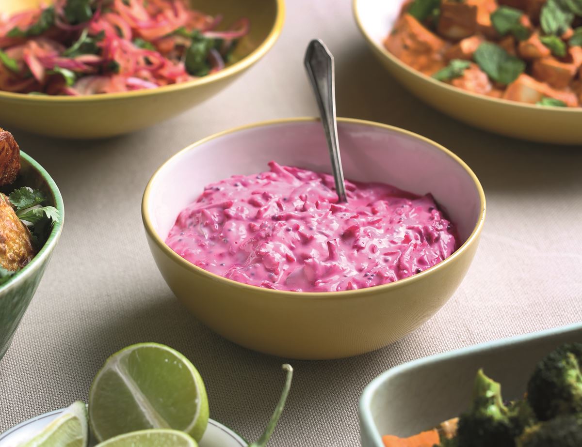 Beetroot Raita