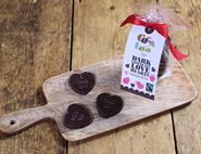 organic dark chocolate love hearts cocoa loco