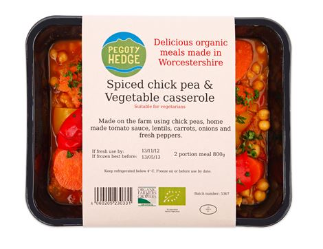 Spiced Chickpea & Vegetable Casserole, For Two, Pegoty Hedge (800g)