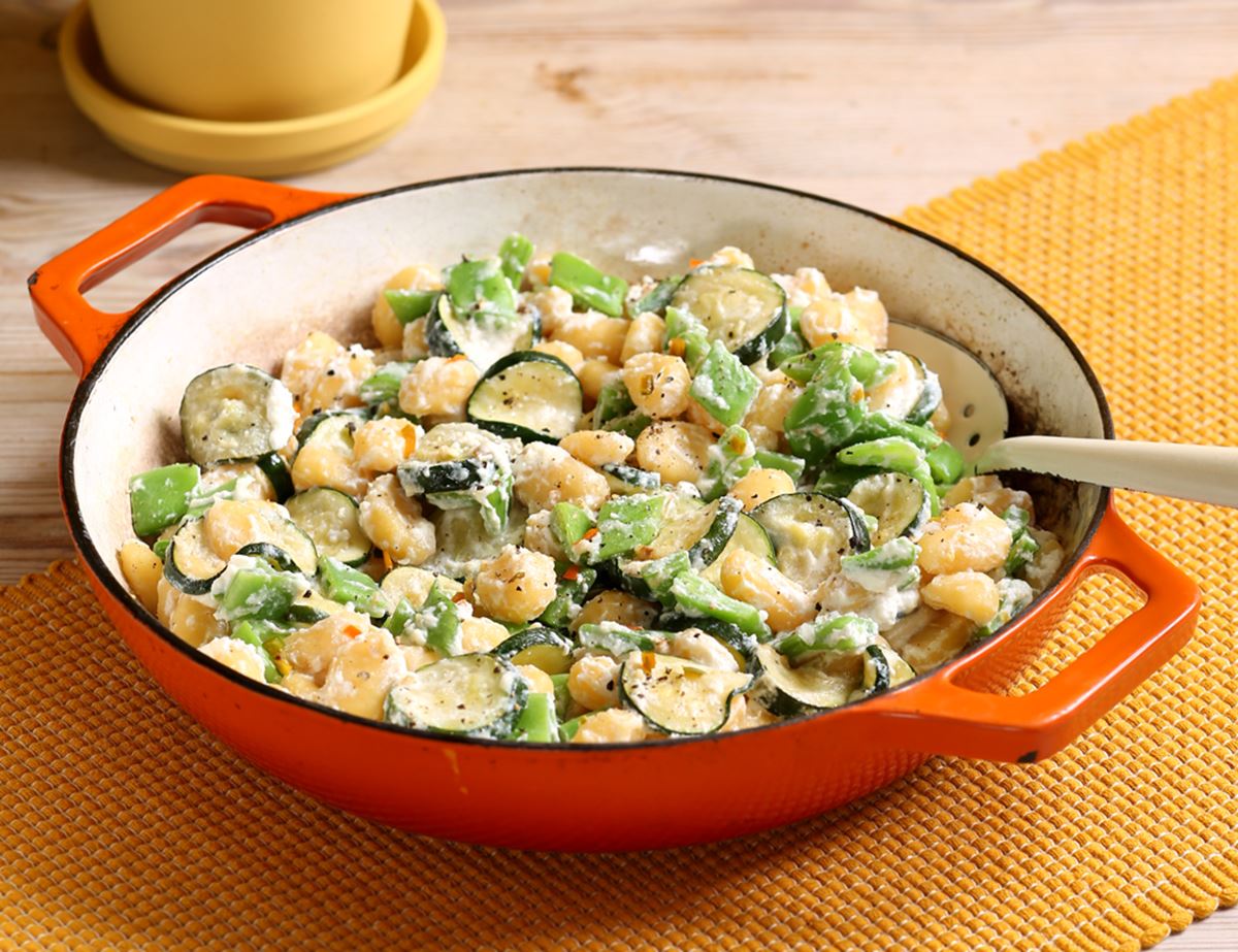 Courgette, Lemon & Ricotta Gnocchi