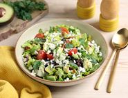 Avocado & Black Bean Chopped Salad
