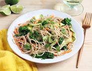 Peanut Butter & Lime Soba Noodle Salad