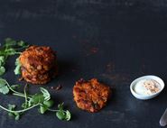 Sweet Potato & Peanut Rostis