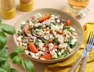 Vine Tomato, Mixed Bean & Ricotta Salad