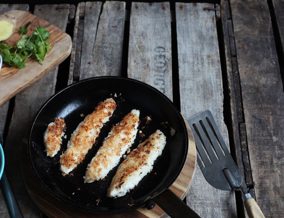 Incredible Coconut Crust Fish