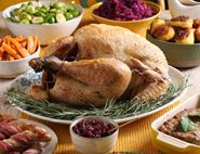 Roast Turkey with Pigs in Blankets, Sage & Onion Stuffing & Gravy