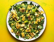 Crunchy Charred Sweetcorn Salad