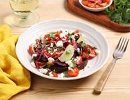 Roast Purple Sweet Potato & Feta Salad