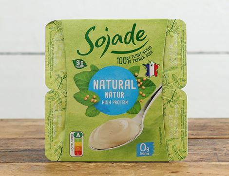 natural soya yogurt alternative sojade 4 pack