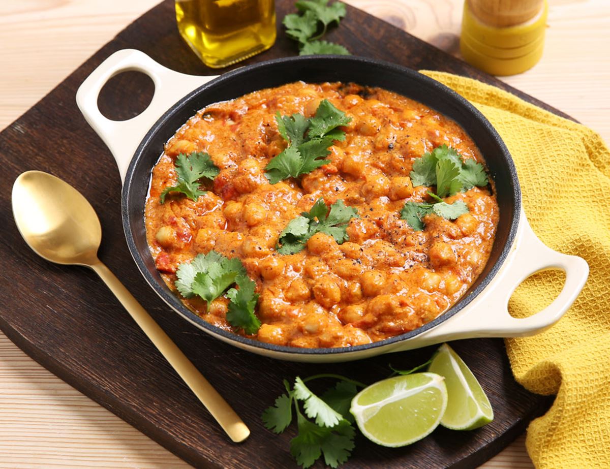 (No) Butter Chickpeas