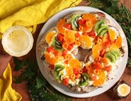 Christmas Pavlova Wreath